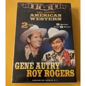 NEW Great American Western DVD Set Autry Roy Rogers